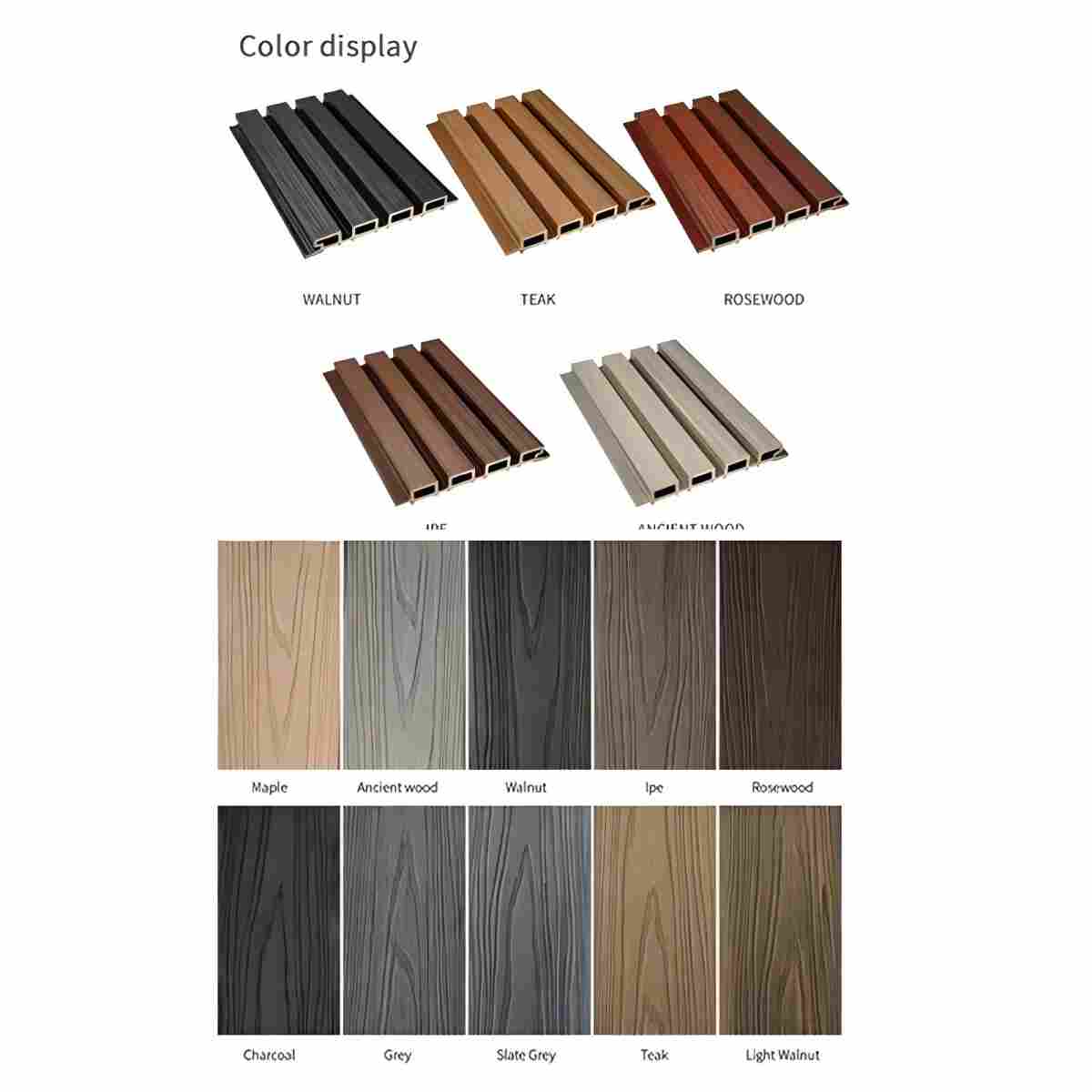 costom wpc cladding